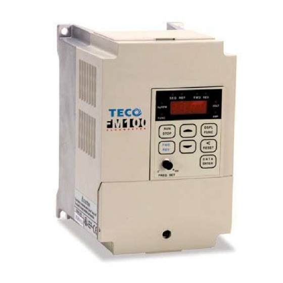 TECO INVERTER FM100/1HP/220V